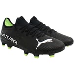 Puma Ultra 3.4 FG/AG Mens Black Football Boots - Size UK 8