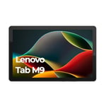 Lenovo Tab M9 - Tablette Tactile 9'' HD (MediaTek Helio G80, 8Coeurs, 4Go de RAM, 64Go eMMC, Android 12, WiFi+Bluetooth) Étui Transparent - Gris