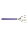 DIGITUS Professional bulk cable - 500 m - purple RAL 4005 - Purpur - 500 meter