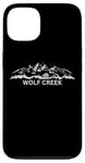 iPhone 13 Wolf Creek Colorado Ski Resort Mountain Silhouette Case