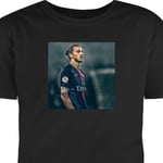 T-shirt för Vuxen | Klassisk Vuxen-T-shirt Zlatan Ibrahimovi svart S