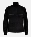 G Star Raw XPO Wool Bomber Jacket Black Size Medium