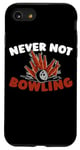 Coque pour iPhone SE (2020) / 7 / 8 Jeu De Bowling Boule - Joueur Quilles Bowling