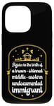 Coque pour iPhone 13 Pro Réjouissez-vous de la naissance d'un Moyen-Orient à la peau brune