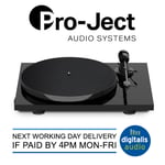 Pro-Ject E1 Turntable Record Player with OM 5E Cartridge 2 Year Warranty - Black