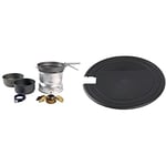 Trangia 25 Series, Aluminum Camping Kitchen Set, Alcohol Stove Included & Series Multi-disc, Silver, 7-Inch