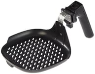 Philips Viva Collection Accessoire pour la poêle à griller de la friteuse, convient pour Friteuses HD921X, HD922X, HD923X, HD9250, HD9251 - Noir