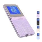 New Flip 2G Phone 2.6in Senior Cellphone 2 Screen 1.3MP 4 SIM Cards Standby Big