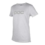 POC Homme Poc Tee T Shirt, Grey Melange, XXS EU