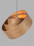 Tom Raffield Semper Pendant Ceiling Light, Oak