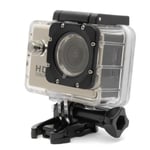 Camera Embarquée Sport LCD Caisson Étanche Waterproof 12 Mp Full HD 1080P Or 4Go YONIS