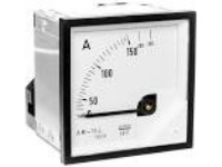 Analog amperemätare 150/300A för transformator 150/5A 72x72mm IP50 C3 K=90 grader EA17N F417000000