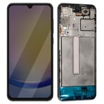 Samsung Screen + Frame for Samsung Galaxy S23 FE Full Block Service Pack, Black