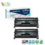 LCL Cartouche de Toner Compatible 26A 26X CF226A CF226X 9000 Pages (2 Noir) Remplacement pour HP Laserjet Pro M402n/M402d/M402dn/M402dw, MFPM426dw/M426fdn/M426fdw