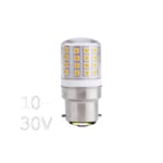 LED lågvoltslampa 3000K 500lm B22d 4W 10-30V