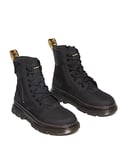 DR MARTENS Homme 8 Eye Boot, Black Ajax Black Extra Tough 50 50 Black Hydro, 46 EU