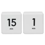 Professional Beauty Salon Flip Timer Time Management Cube Timer For Student GHB