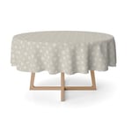 Martina Home Ancora Beige Resin Tablecloth 140 Round