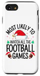 iPhone SE (2020) / 7 / 8 Most Likely To Watch All The Football Games Family Christmas Case