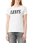 Levi's Women's The Perfect Tee, Serif White, M