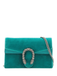 Pre-loved GUCCI Dionysus Velvet  Mini Cross Body Bag, Teal