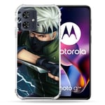 Cokitec Coque Renforcée pour Motorola G54 5G Manga Naruto Kakashi