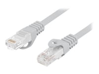 Lanberg Pcu6-10Cu - Patch-Kabel - Rj-45 (Hane) Till Rj-45 (Hane) - 25 Cm - 5.4 Mm - Utp - Cat 6 - Formpressad, Hakfri, Halogenfri - Grå - För P/N: Pps6-0024-S, Pps6-1024-S, Ppu6-1024-B, Ppu6-1024-S, Ppu6-9012-B, Ppu6-9012-S