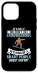 Coque pour iPhone 12 mini Snowboard, sports, équitation, snowboard, compétition