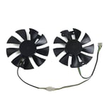 BRICOLAGE 85MM AX RX 580 480 470 GPU Ventilateur De Refroidissement Pour PowerColor Dragon Rouge Radeon RX 580 ¿ RX 480 ¿ RX 470 carte vidéo ventilateur de remplacement - Type Fan-A