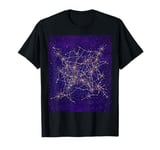 Star Constellation Map for Astronomy Lovers and Stargazers T-Shirt