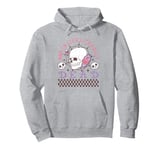 Womens OMG I'm Like Literally Dead Funny Halloween Skeleton Pullover Hoodie