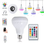 Home Lighting Bluetooth Music Bulb Bluetooth Bluetooth Stage Bulb  Party