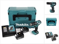 Akkuiskuporakone Makita DHP 483 RMJ 18V 40Nm Makpac + 2x 4,0 Ah akku + laturi