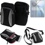 For Realme 12 Pro 5G Holster belt bag travelbag Outdoor case cover