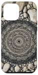 Coque pour iPhone 12 Pro Max Zen Garden Tranquility Détaillé Mandala Bohème