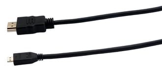 Prokord Cable Hdmi - Hdmi Micro 2.0m – Hdmi 2.0 2m Hdmi Svart