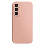 Samsung Galaxy A55 (5G) Fleksibelt Plast Deksel - Rosa