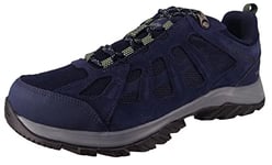Columbia REDMOND III WATERPROOF Chaussures Basses De Randonnée Et Trekking imperméables Homme, Bleu (Collegiate Navy x Ti Grey Steel), 43 EU