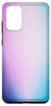 Coque pour Galaxy S20+ Dégradé de couleur pastel bleu, rose, violet