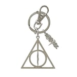 Monogram Harry Potter Deathly Hallows Pewter Key Ring Multicolor 48054 Taille unique