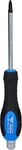 BRILLIANT TOOLS BT034810 Phillips Screwdriver with Impact Cap, PH2 [Powered by KS Tools]