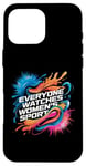 Coque pour iPhone 16 Pro Max Tout le monde montre le sport pour femmes