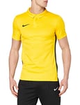 Nike Academy 18 Polo SS Polo d'entrainement Homme Tour Yellow/Anthracite/Black FR: 2XL (Taille Fabricant: 2XL)