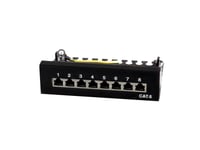 Logilink Np0017b, Rj-45, Cat6e, Svart, Metall, Iso/Iec 11801, Tia/Eia 568B.2-1