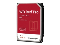 WD Red Pro WD240KFGX - Harddisk - Enterprise - 24 TB - intern - 3.5 - SATA 6Gb/s - 7200 rpm - buffer: 512 MB