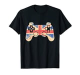 British Video Game Gamer Kids Boys Men england T-Shirt