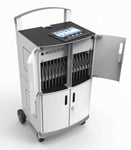 COMPULOCKS CartiPad Duo Tablet / Laptop Charging Rolling Cart 32 Devices UK Power Plug vogn - for 32 nettbrett