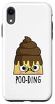 Coque pour iPhone XR Jeu de mots amusant Poo-ding