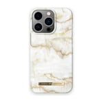 IDEAL OF SWEDEN iPhone 13 Pro skal, golden Pearl marble