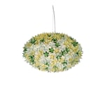 Kartell - Bloom S1 Suspension 9265, Mint, Incl. 6xLED 4,5W G9 - Pendellampor - Ferruccio Laviani - Grön